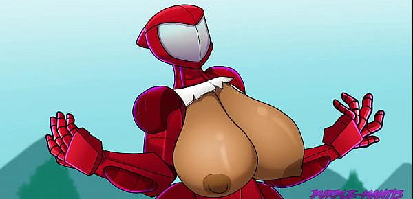  Mecha Breast Expansion Commission